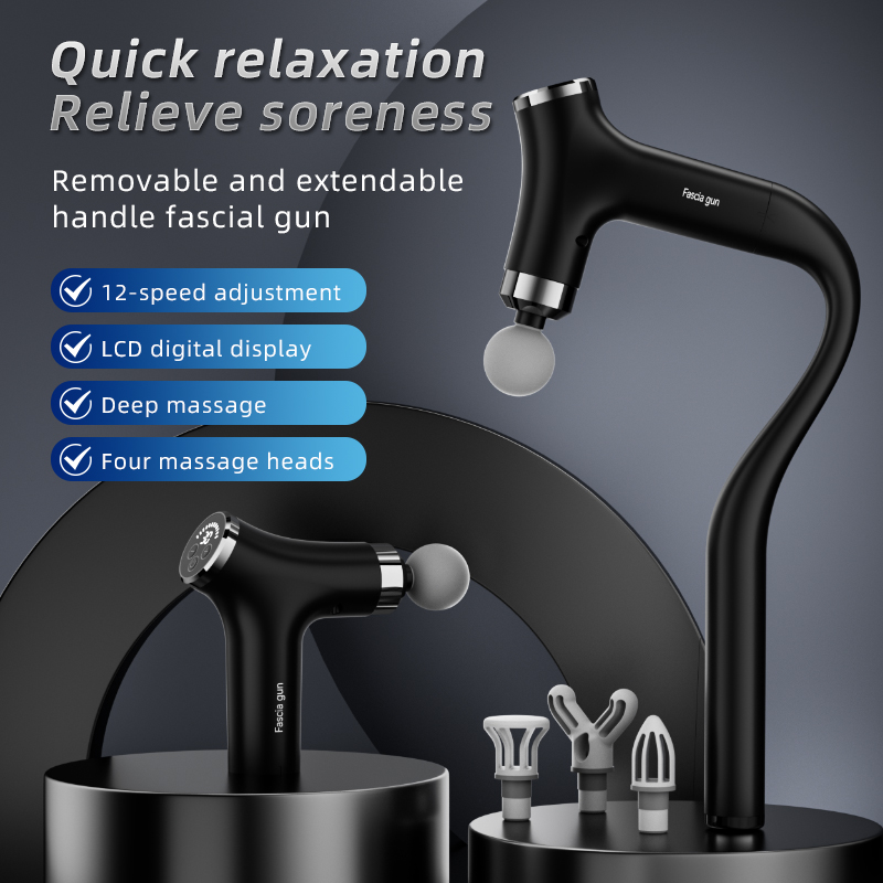 Health Wellness - Pistola de Massagem Inteligente Multifuncional, Massageador