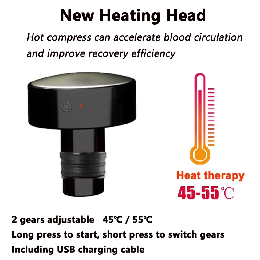 Heat Fascia arma massagem cabe - Health Wellness avaliação e preço