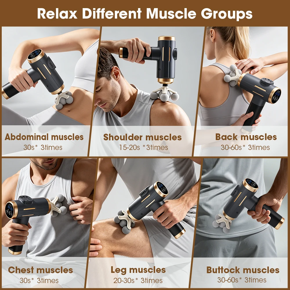 Pistola de Massagem Elétrica 2 - Health Wellness avaliação e preço