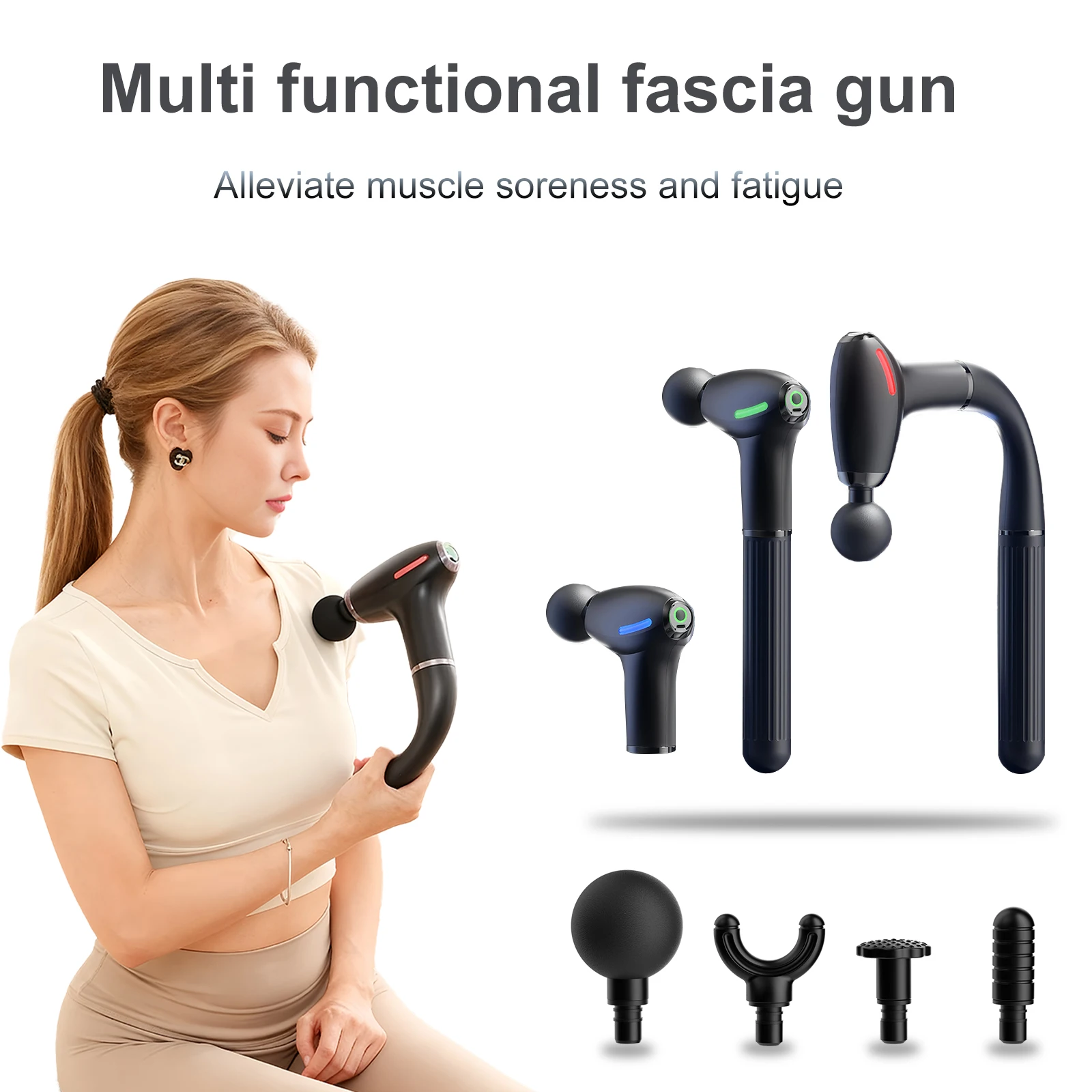 Pistola de fáscia funcional mu - Health Wellness avaliação e preço
